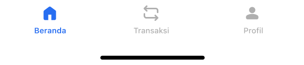 Personal bottom navigation